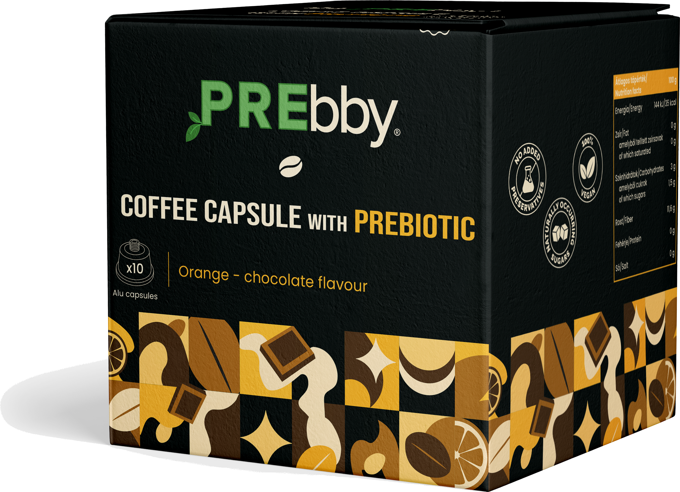 Prebby Narancs-Csokoládé Dolce Gusto Kapszula